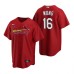 Men's Nike St. Louis Cardinals #16 Kolten Wong Red Alternate Stitched Baseball Jersey