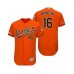 Men's 2019 Asian Heritage Month Baltimore Orioles #16 Trey Mancini Orange Korean Flex Base Stitched Jersey