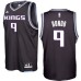 Sacramento Kings #9 Rajon Rondo 2016-17 Seasons Black Alternate New Swingman Jersey