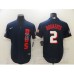 Men's Boston Red Sox #2 Xander Bogaerts Nike Navy 2021 All-Star Game Replica Stitched Jersey