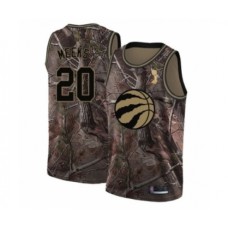 Men's Toronto Raptors #20 Jodie Meeks Swingman Camo Realtree Collection 2019 Basketball Finals Champions Jersey