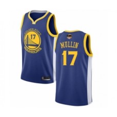 Men's Golden State Warriors #17 Chris Mullin Swingman Royal Blue 2019 Basketball Finals Bound Basketball Jersey - Icon Edition