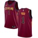 Men's Nike Cleveland Cavaliers #1 Derrick Rose Red Stitched NBA Swingman Jersey