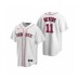 Men's Boston Red Sox #11 Rafael Devers Nike White Replica Home Stitched Jersey