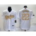 Men's Los Angeles Dodgers #22 Clayton Kershaw White 2022 All Star Stitched Cool Base Nike Jersey