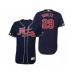 Men's 2019 Asian Heritage Month Atlanta Braves #29 John Smoltz Navy Chinese Flex Base Stitched Jersey