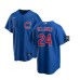 Men's Nike Chicago Cubs #24 Cody Bellinger Blue Home Official Replica Player Stitched Jersey