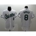 Men's Baltimore Orioles #8 Cal Ripken Nike White-Green Authentic Stitched Jersey