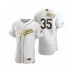 Men's Los Angeles Dodgers #35 Cody Bellinger Nike White Authentic Golden Edition Stitched Jersey