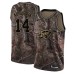 Men's Nike Oklahoma City Thunder #14 D.J. Augustin Swingman Camo Realtree Collection NBA Jersey