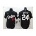 Los Angeles Dodgers #24 Kobe Bryant Black 2020 Cool Base Stitched Jerseys