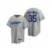 Men's Los Angeles Dodgers #35 Cody Bellinger Nike Gray Replica Road Stitched Jersey