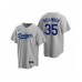 Men's Los Angeles Dodgers #35 Cody Bellinger Nike Gray Replica Alternate Stitched Jersey