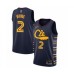 Men's Cleveland Cavaliers #2 Kyrie Irving Swingman Navy Basketball Stitched Jersey - 2019 20 City Edition