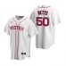 Men's Nike Boston Red Sox #50 Mookie Betts White Alternate Stitched Baseball Jersey