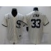 Men's Chicago White Sox #33 James McCann Cream Game 2021 Field of Dreams Stitched Jersey