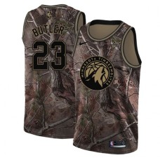 Men's Nike Minnesota Timberwolves #23 Jimmy Butler Swingman Camo Realtree Collection NBA Jersey