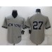 Men's Nike New York Yankees #27 Giancarlo Stanton Gray Stitched Baseball Jersey