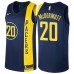 Men's Nike Indiana Pacers #20 Doug McDermott Swingman Navy Blue NBA Jersey - City Edition