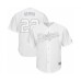 Men's Los Angeles Dodgers #22 Clayton Kershaw Kersh Authentic White 2019 Players Weekend Baseball Jersey