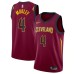 Men's Cleveland Cavaliers #4 Evan Mobley Red Nike Wine 2021 NBA Draft First Round Pick Swingman Stitched Jersey