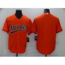 Men's Baltimore Orioles Blank Orange Nike Authentic Stitched Jersey