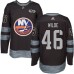 Men Adidas New York Islanders #46 Bode Wilde Authentic Black 1917-2017 100th Anniversary NHL Jersey