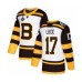 Men Boston Bruins #17 Milan Lucic Authentic White Winter Classic 2019 Stanley Cup Final Bound Hockey Jersey