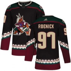 Men Adidas Arizona Coyotes #97 Jeremy Roenick Premier Black Alternate NHL Jersey