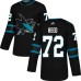 Men Adidas San Jose Sharks #72 Tim Heed Premier Black Alternate NHL Jersey