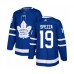 Men Toronto Maple Leafs #19 Jason Spezza Authentic Royal Blue Home Hockey Stitched Jersey