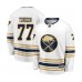 Men Buffalo Sabres #77 Pierre Turgeon Fanatics Branded White 50th Season Breakaway Hockey Stitched Jersey