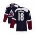 Men Adidas Colorado Avalanche #18 Conor Timmins Premier Navy Blue Alternate NHL Jersey