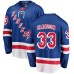 Men New York Rangers #33 Fredrik Claesson Fanatics Branded Royal Blue Home Breakaway NHL Jersey