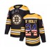 Men Boston Bruins #24 Terry O'Reilly Authentic Black USA Flag Fashion 2019 Stanley Cup Final Bound Hockey Jersey