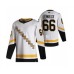 Men Pittsburgh Penguins #66 Mario Lemieux White 2020-21 Reverse Retro Alternate Hockey Stitched Jersey