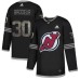 Men Adidas New Jersey Devils #30 Martin Brodeur Black Authentic Classic Stitched NHL Jersey