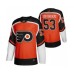 Men Philadelphia Flyers #53 Shayne Gostisbehere Orange 2020-21 Reverse Retro Alternate Hockey Stitched Jersey