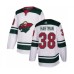 Men Minnesota Wild #38 Ryan Hartman Authentic White Away Hockey Stitched Jersey