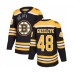 Men Boston Bruins #48 Matt Grzelcyk Authentic Black Home 2019 Stanley Cup Final Bound Hockey Jersey