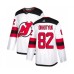 Men New Stitched Jersey Devils #82 Nikita Okhotyuk Authentic White Away Hockey Stitched Jersey