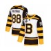 Men Boston Bruins #88 David Pastrnak Authentic White Winter Classic 2019 Stanley Cup Final Bound Hockey Jersey