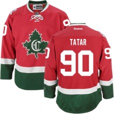 Men Reebok Montreal Canadiens #90 Tomas Tatar Authentic Red New CD NHL Jersey