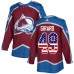 Men Adidas Colorado Avalanche #49 Samuel Girard Authentic Burgundy Red USA Flag Fashion NHL Jersey