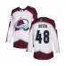 Men Colorado Avalanche #48 Calle Rosen Authentic White Away Hockey Stitched Jersey