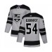 Men Los Angeles Kings #54 Tobias Bjornfot Authentic Gray Alternate Hockey Stitched Jersey