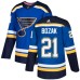 Men Adidas St. Louis Blues #21 Tyler Bozak Authentic Royal Blue Home NHL Jersey