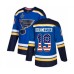 Men St. Louis Blues #19 Jay Bouwmeester Authentic Blue USA Flag Fashion 2019 Stanley Cup Final Bound Hockey Jersey