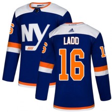 Men Adidas New York Islanders #16 Andrew Ladd Premier Blue Alternate NHL Jersey