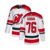 Men New Stitched Jersey Devils #76 P. K. Subban Authentic White Alternate Hockey Stitched Jersey